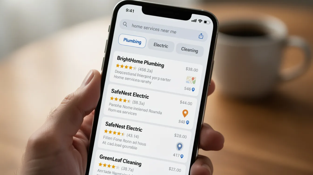 roofing business GBP SEO